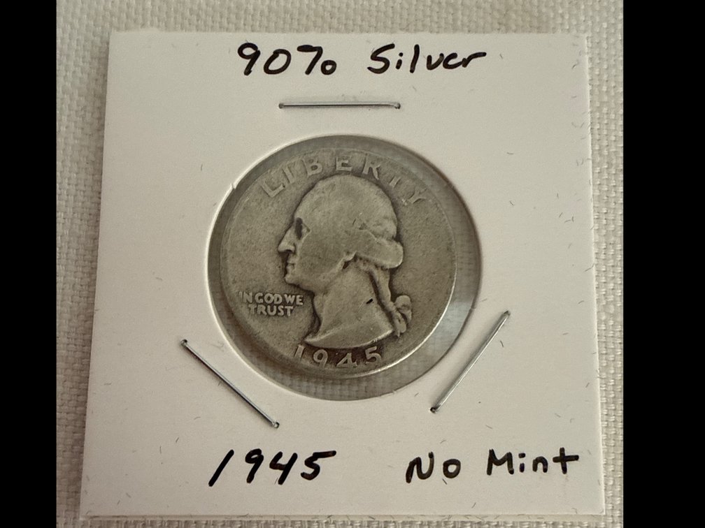 1945 Quarter Coin