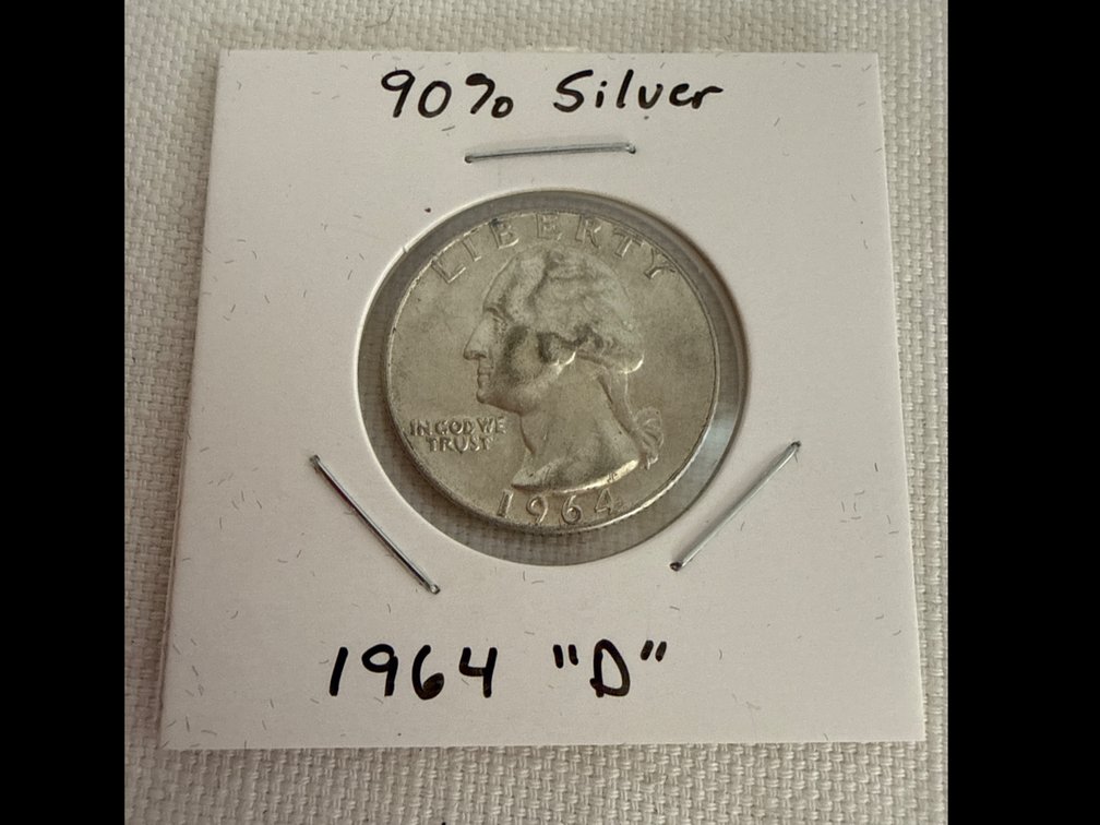 1964 “D” Quarter Coin