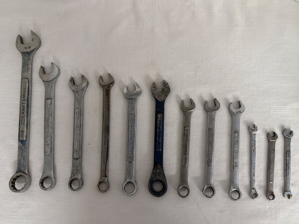 Craftsman Wrenches (12)