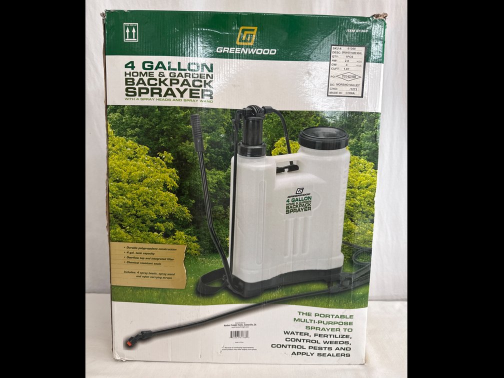 Backpack Yard Sprayer