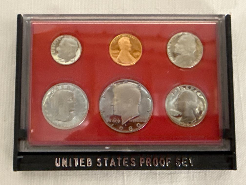 U.S. 1980 Proof Coin Set