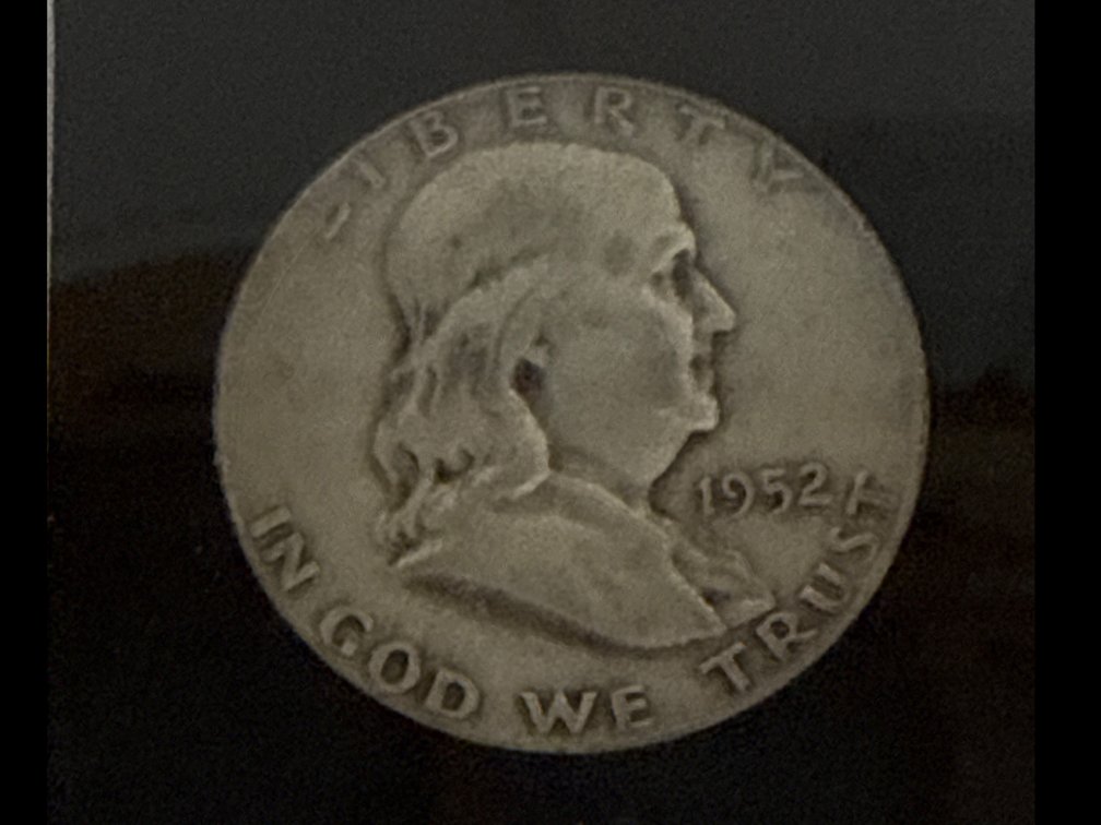 Ben Franklin 1952 Silver Half Dollar