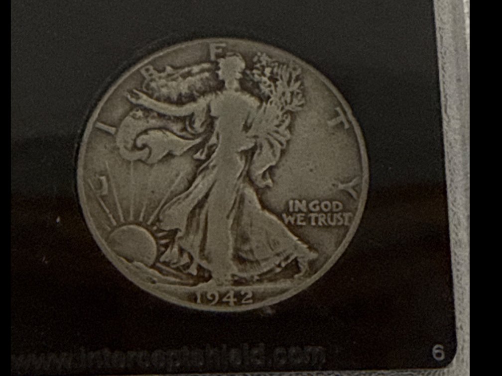 Walking Liberty 1942 Silver Half Dollar