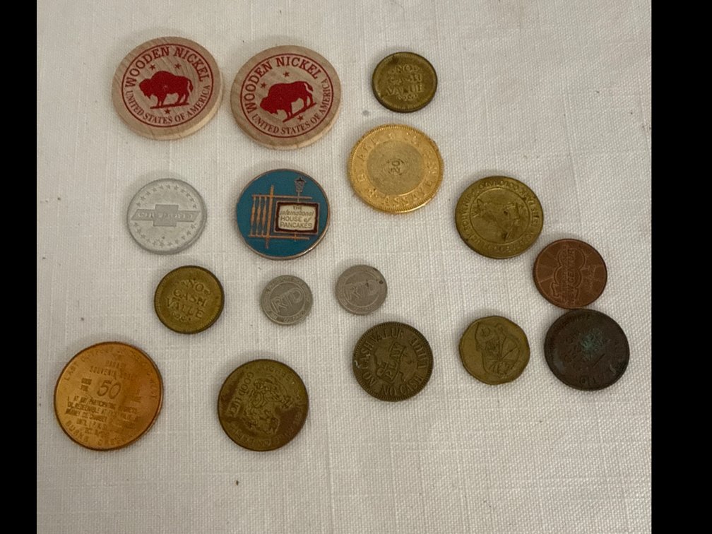 Assorted Tokens (16)