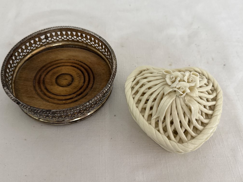 Trinket Box & Wine Bottle Coaster