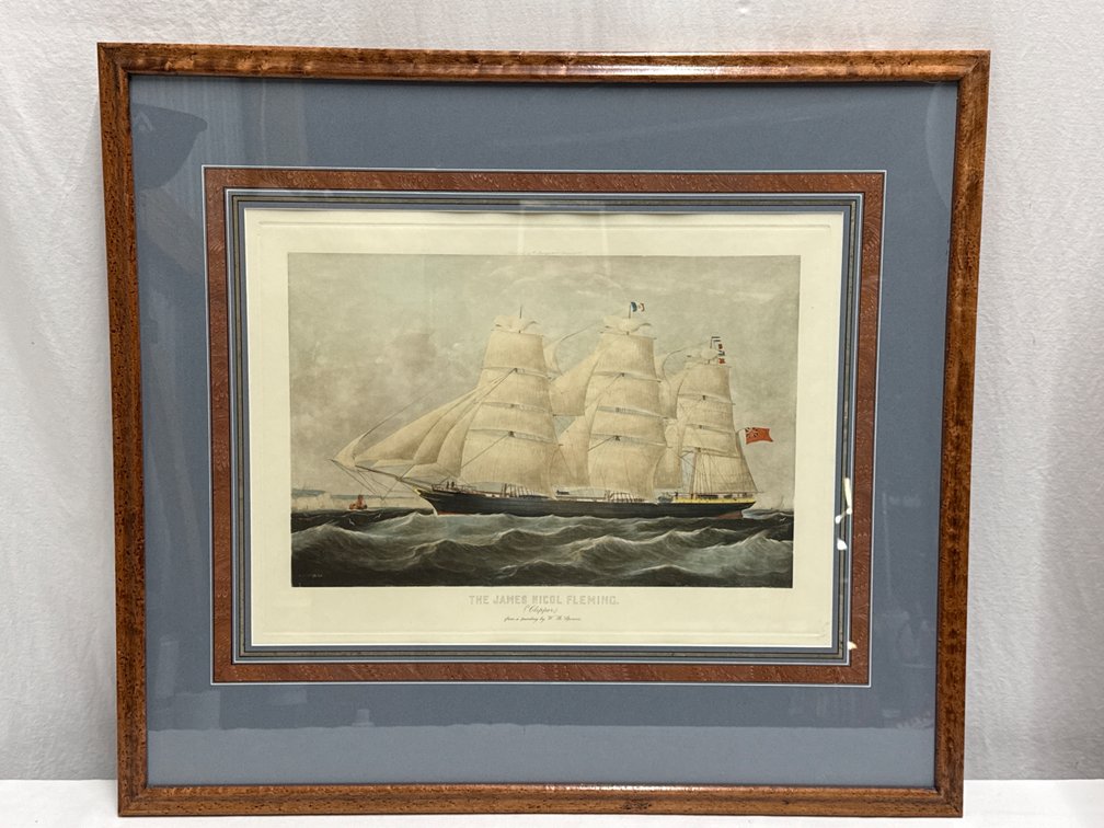 W.B. Spencer "Clipper" Framed Print