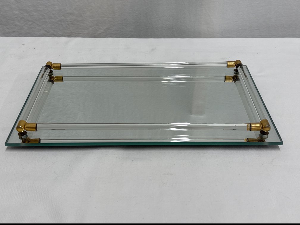 Vintage Mirrored Vanity Tray