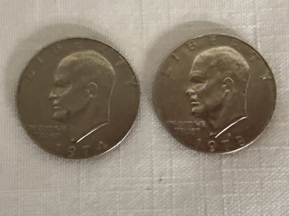 Eisenhower Dollars (2)