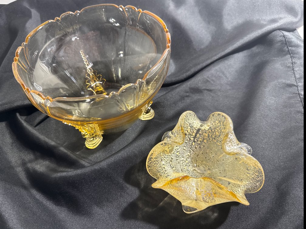 Vintage Glass Bowls (2)