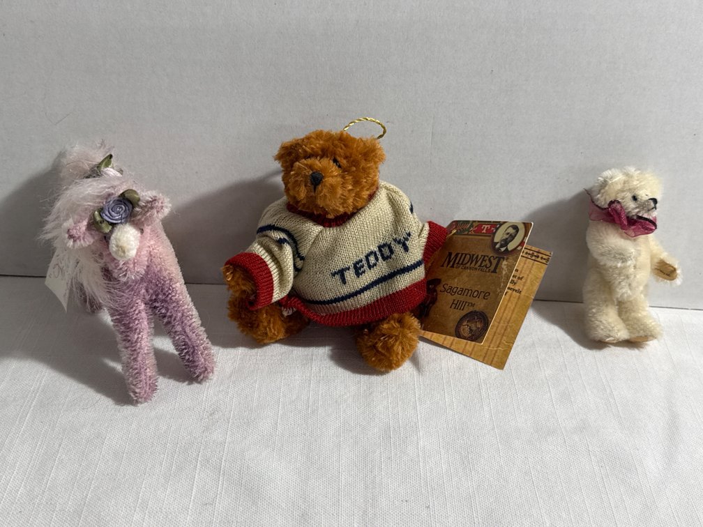 Vintage Collectable Teddy Bears & Unicorn