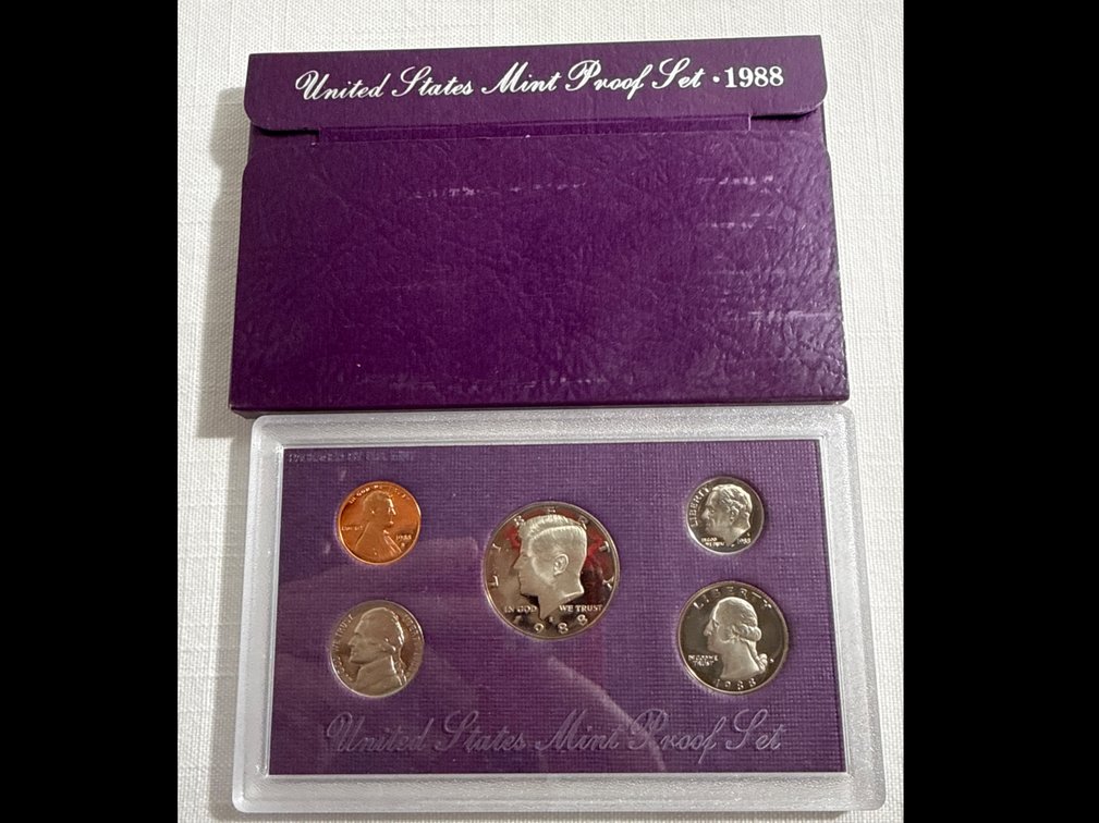 U. S. Mint Proof Set (1988)