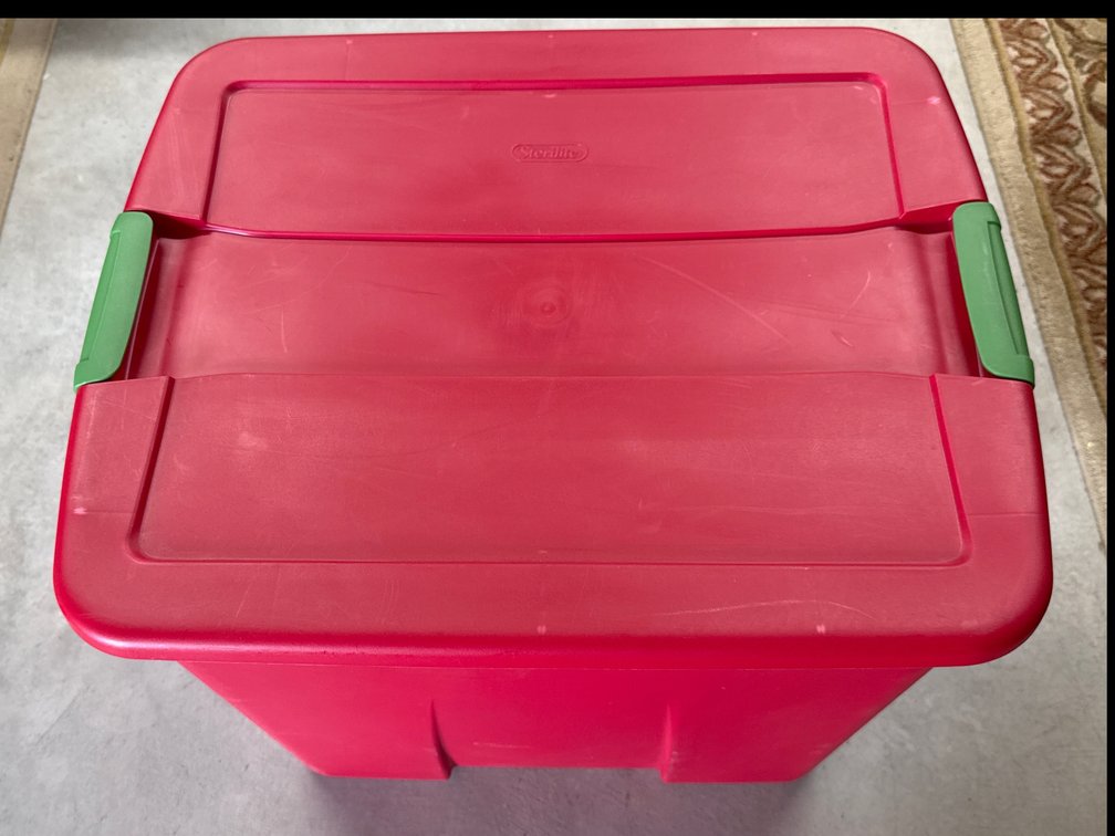 Latching Storage Tote