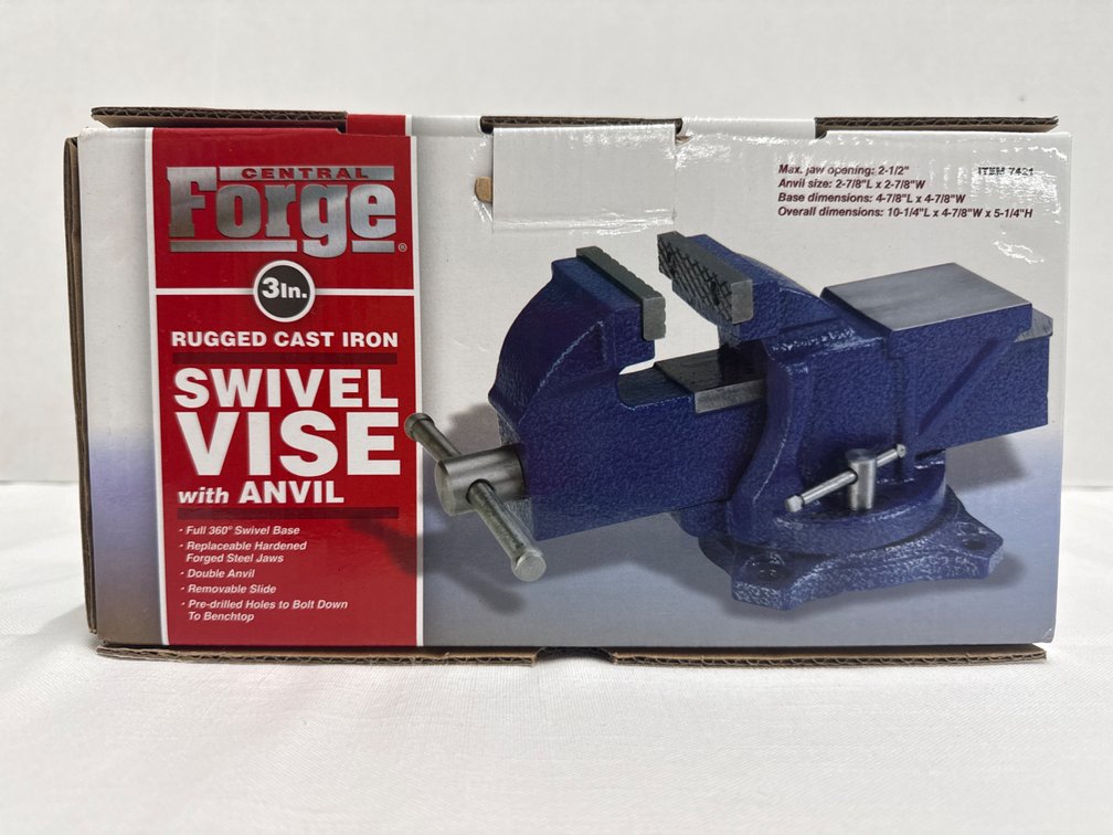 Forge Vise & Anvil (NIB)