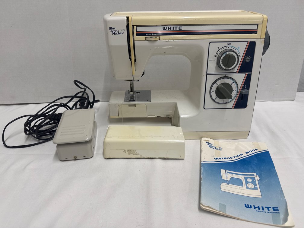 White Sewing Machine