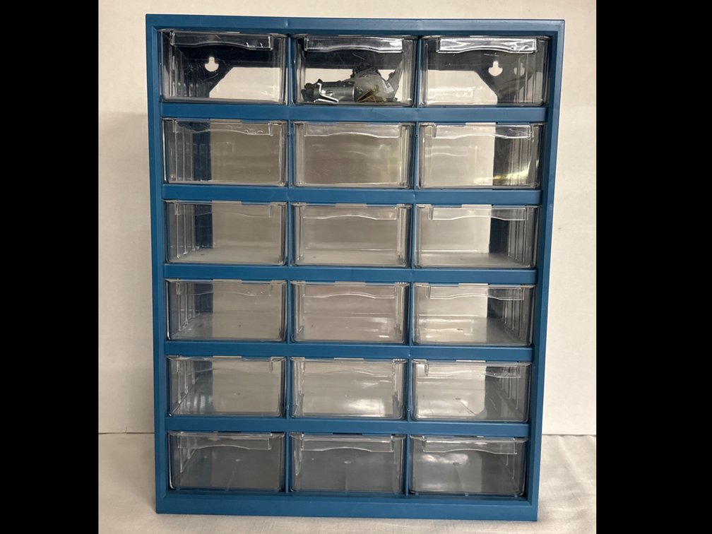 Plastic Storage Cabinet with Drawers