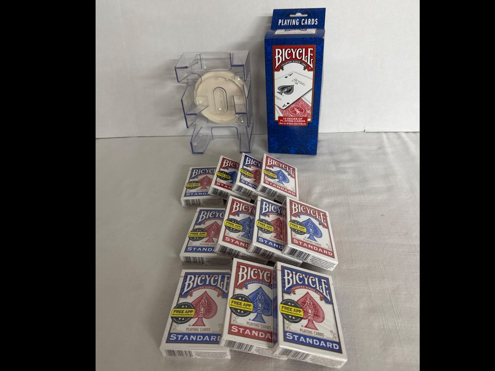 Cards & Revolving Card Holder (New)