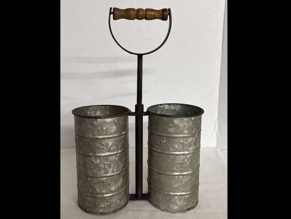 Galvanized Metal Caddy