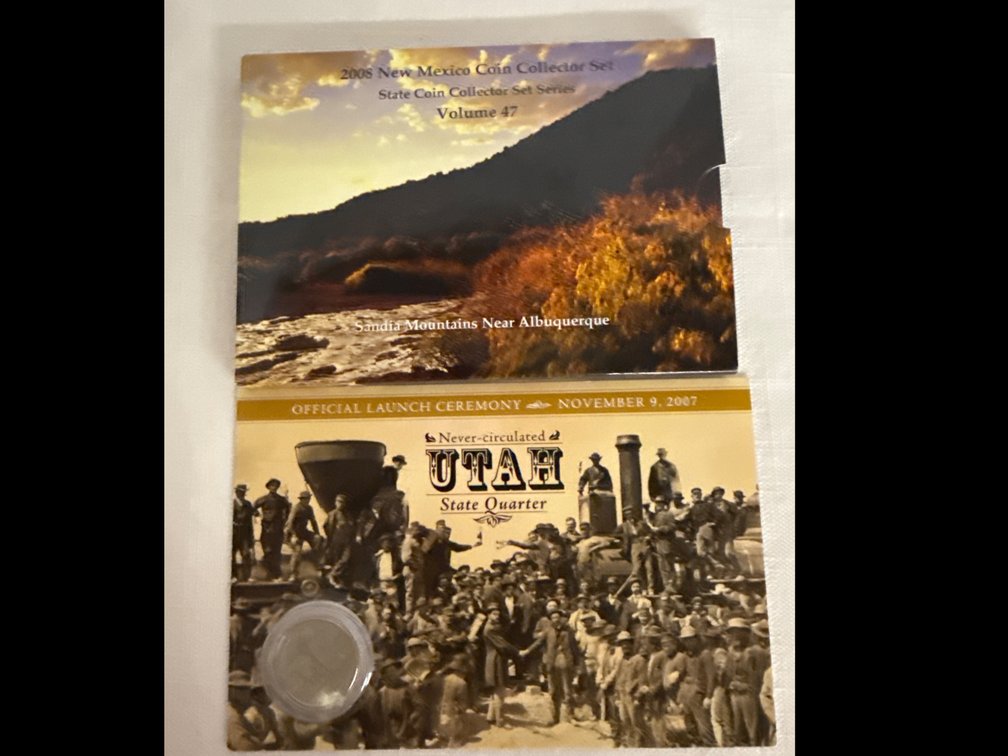 Utah & New Mexico State Quarters (2)