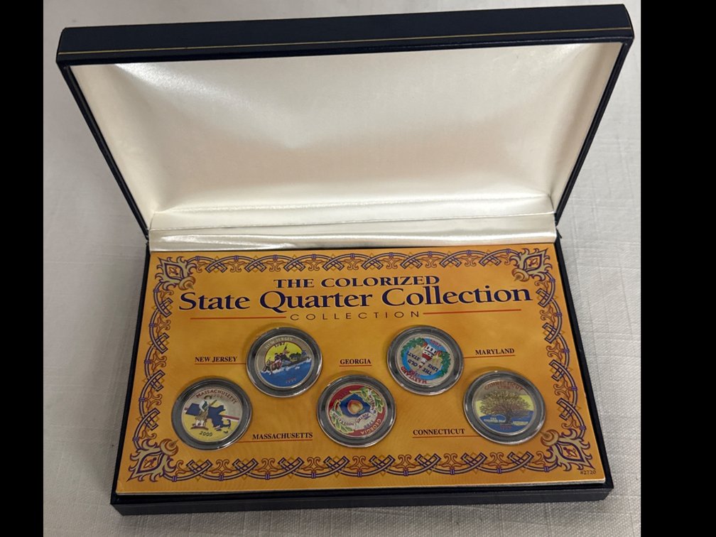Colored State Quarter Collection