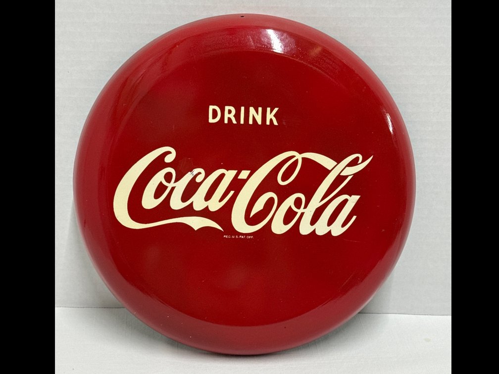 Vintage Metal Coca-Cola Sign