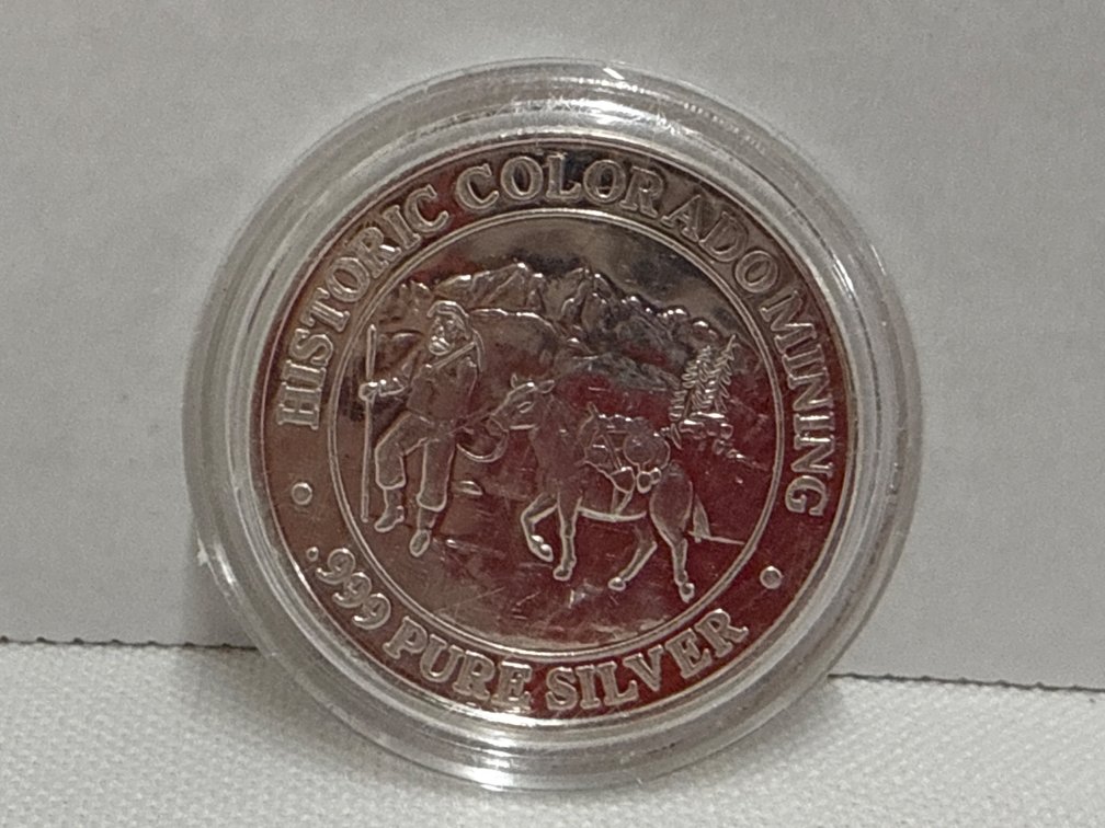 Colorado Mining & Wildlife Series (.999 Silver Coin)