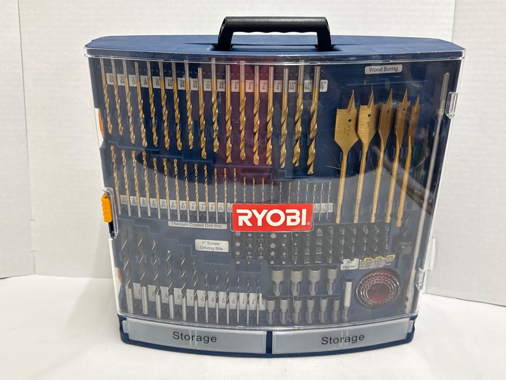 Ryobi Drill & Bit Set (NIB)