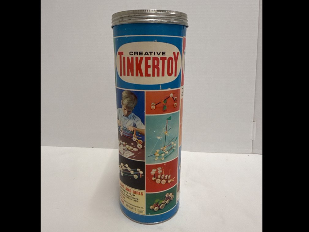 Vintage Tinkertoy Set