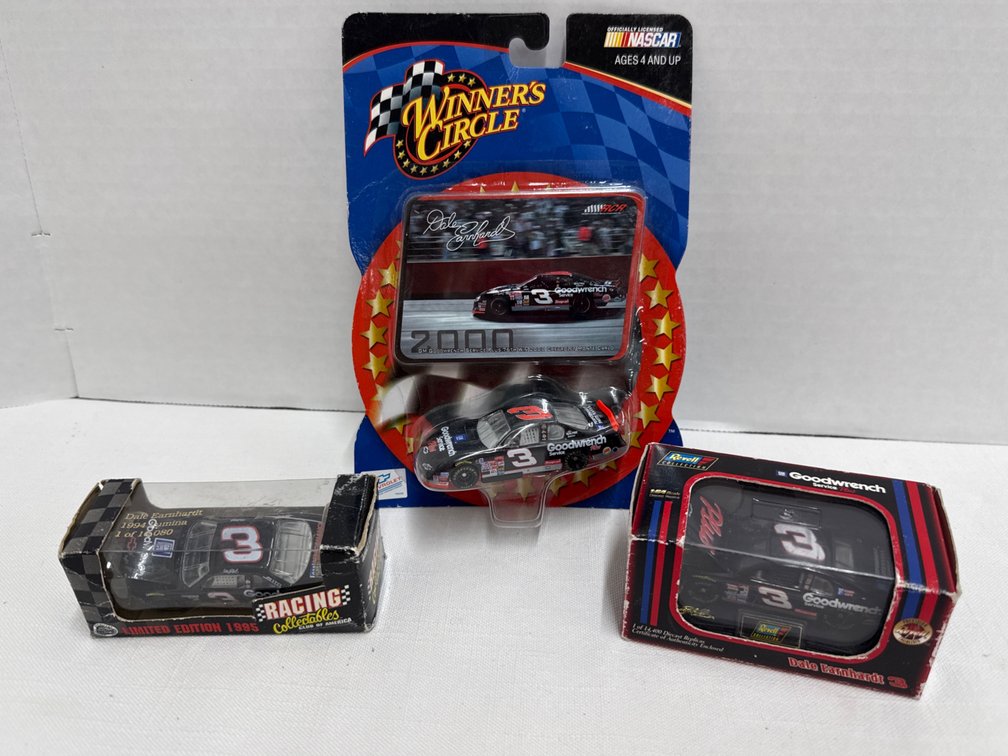Dale Earnhardt Car Collection (3) (NIB)