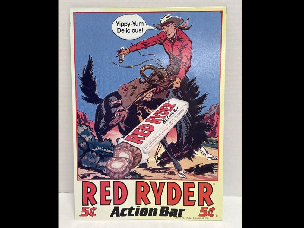 Vintage Red Ryder Tin Sign