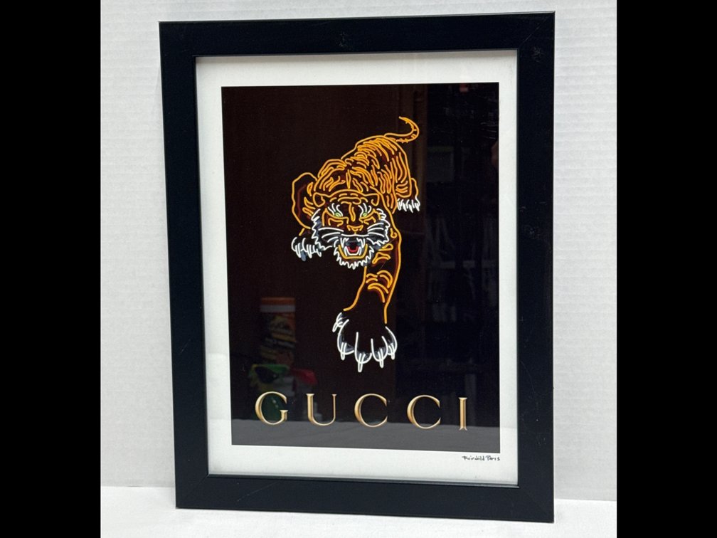 Gucci Tiger Framed Art