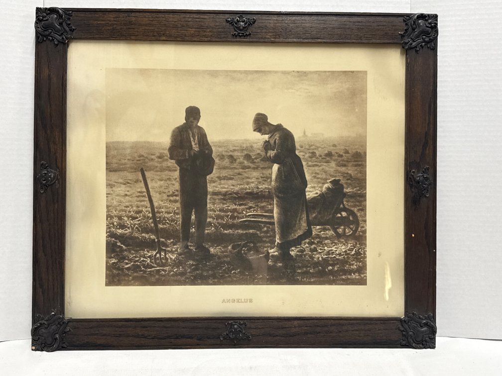 The Angelus Framed Print