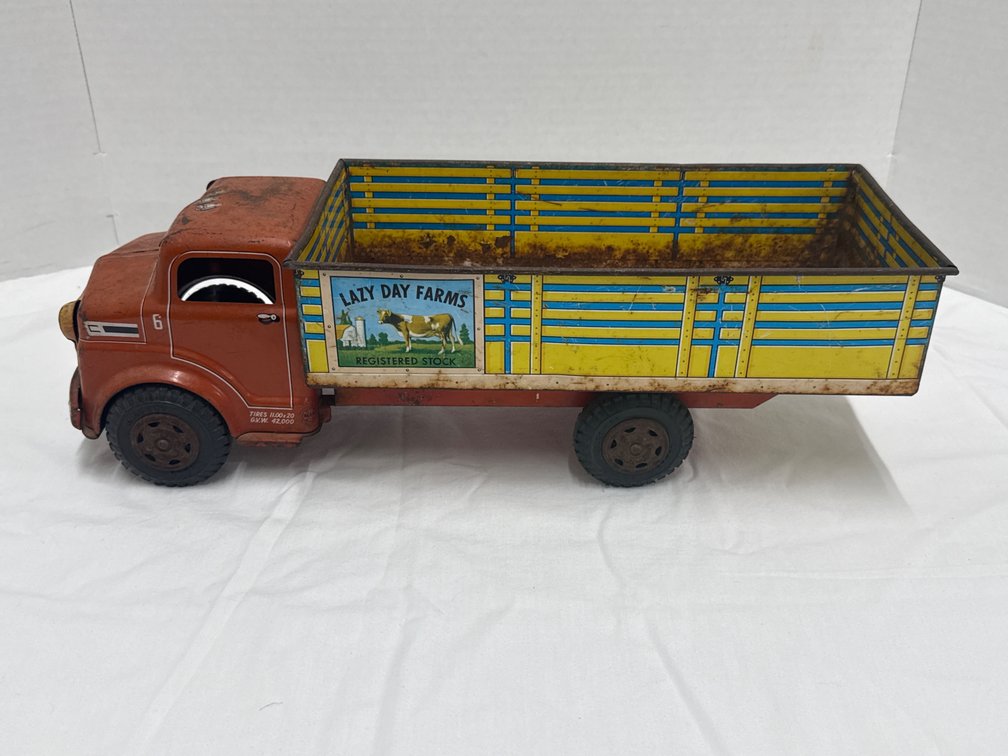 Vintage Marx Lumar Steel & Tin Toy Truck