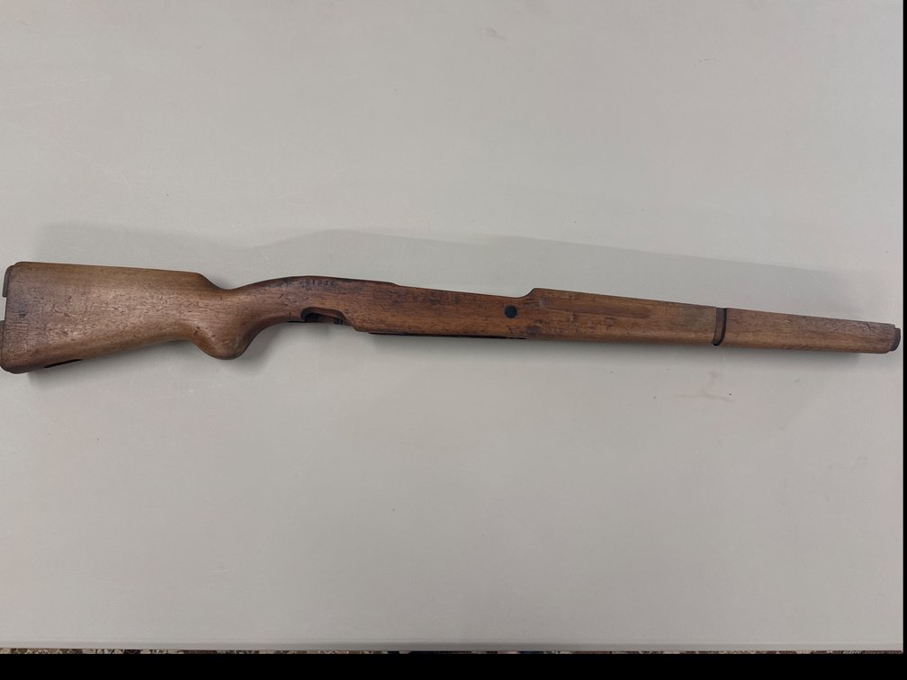 Wooden Military Rifle Stock