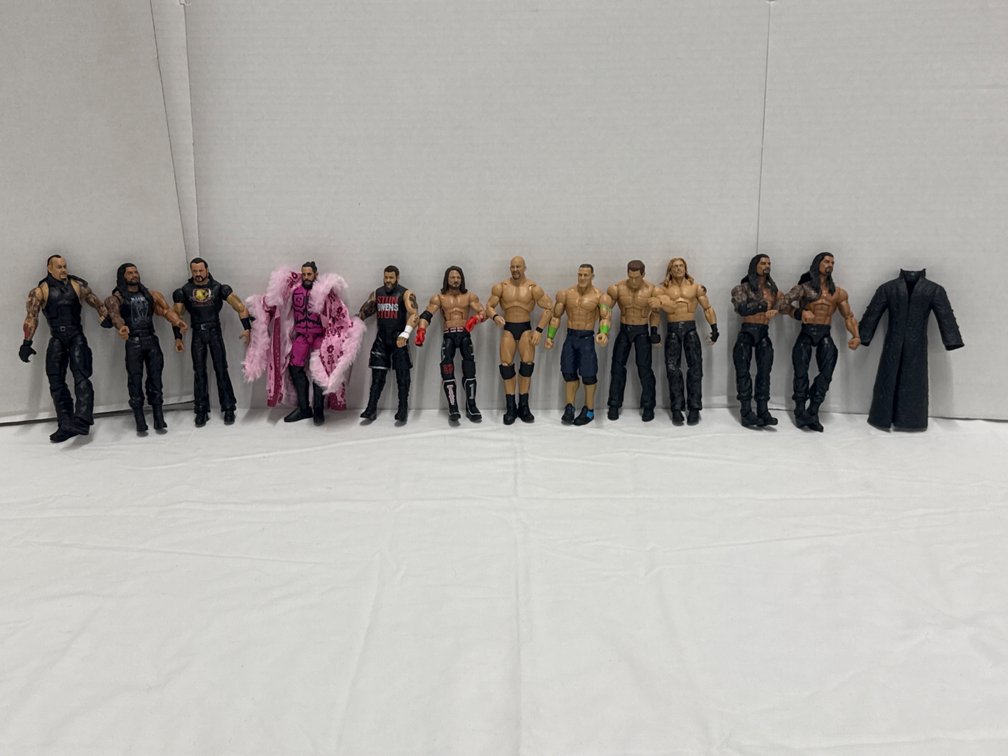 WWE/WWF Action Figures (12)
