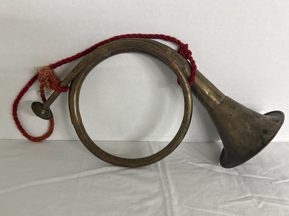 Vintage Brass Hunting Horn