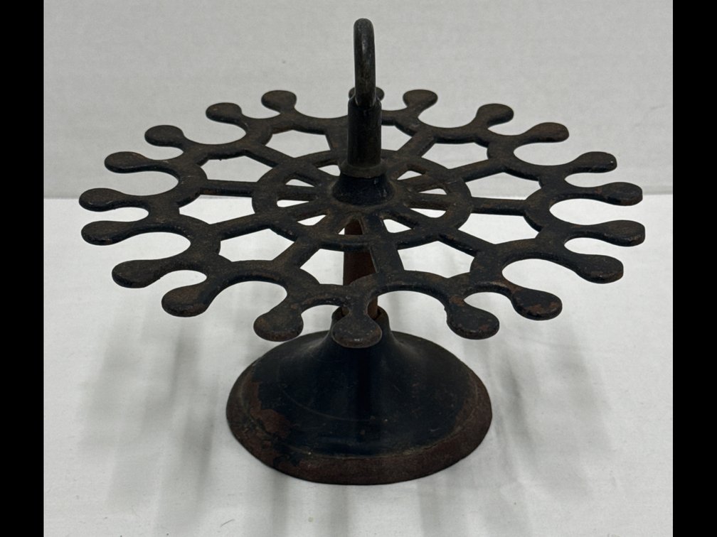 Vintage Cast Iron Rubber Stamp Carousal