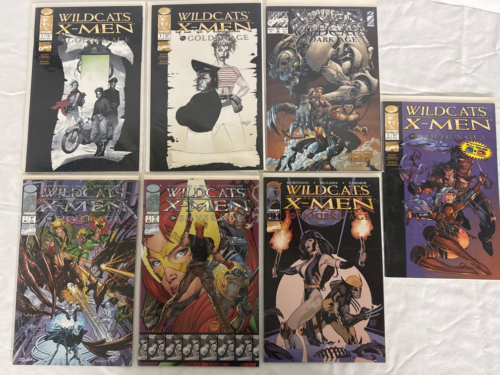 Wildcats/X-Men Comics (7)