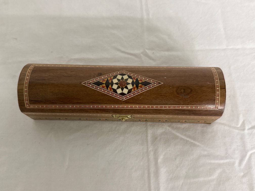 Mosaic Inlay Wooden Box