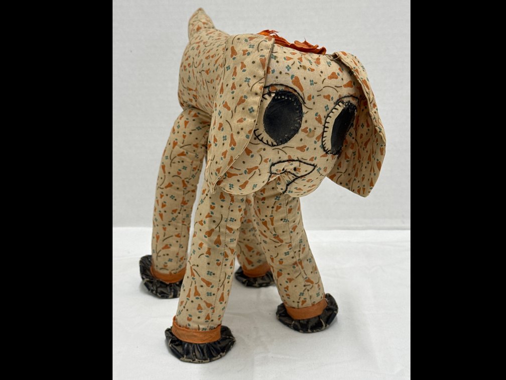 Early 20th Century Folk-Art Dog