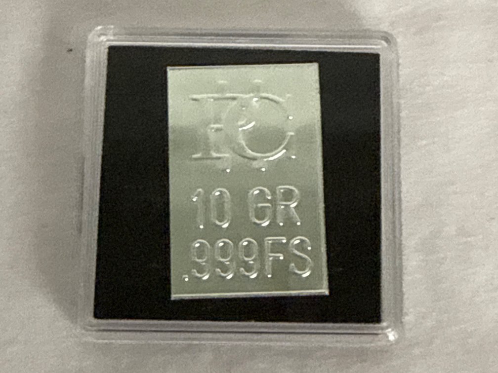 Silver Bullion Bar (10 Grams)