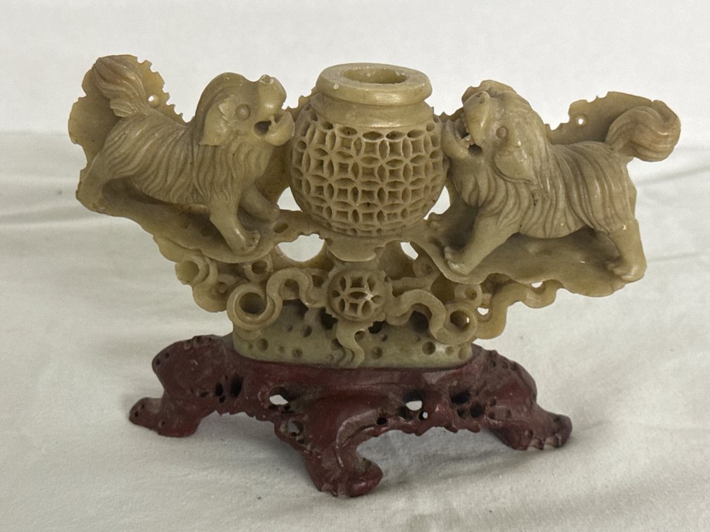 Hand-Carved Incense Burner