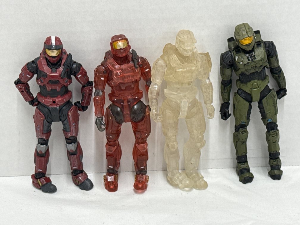 Halo Action Figures (4)