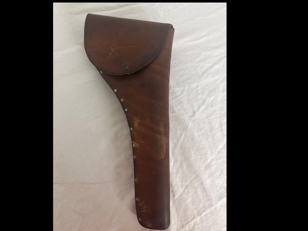 ANTIQUE Military Revolver Holster