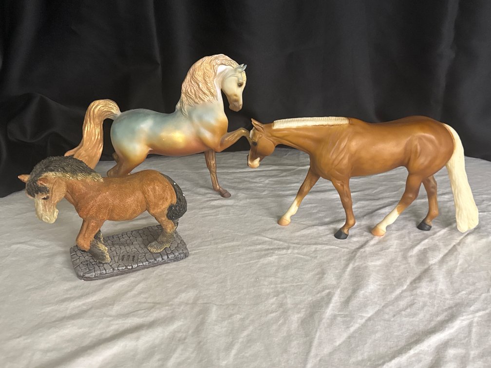 Vintage Model Horses (3)