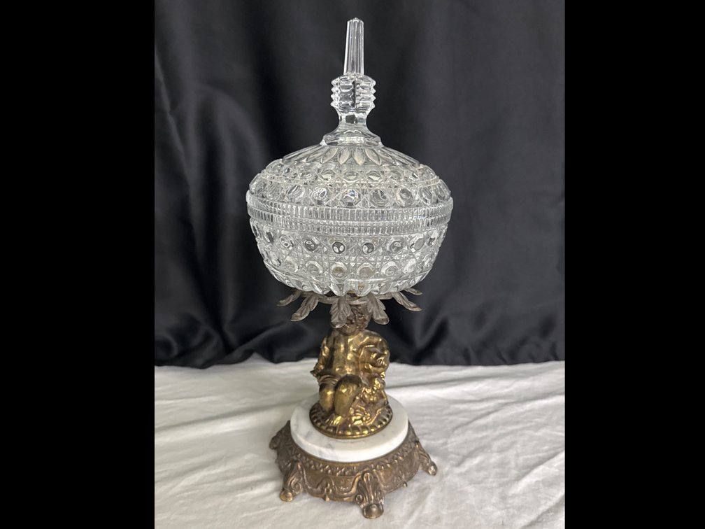 Hollywood Regency Style Candy Dish
