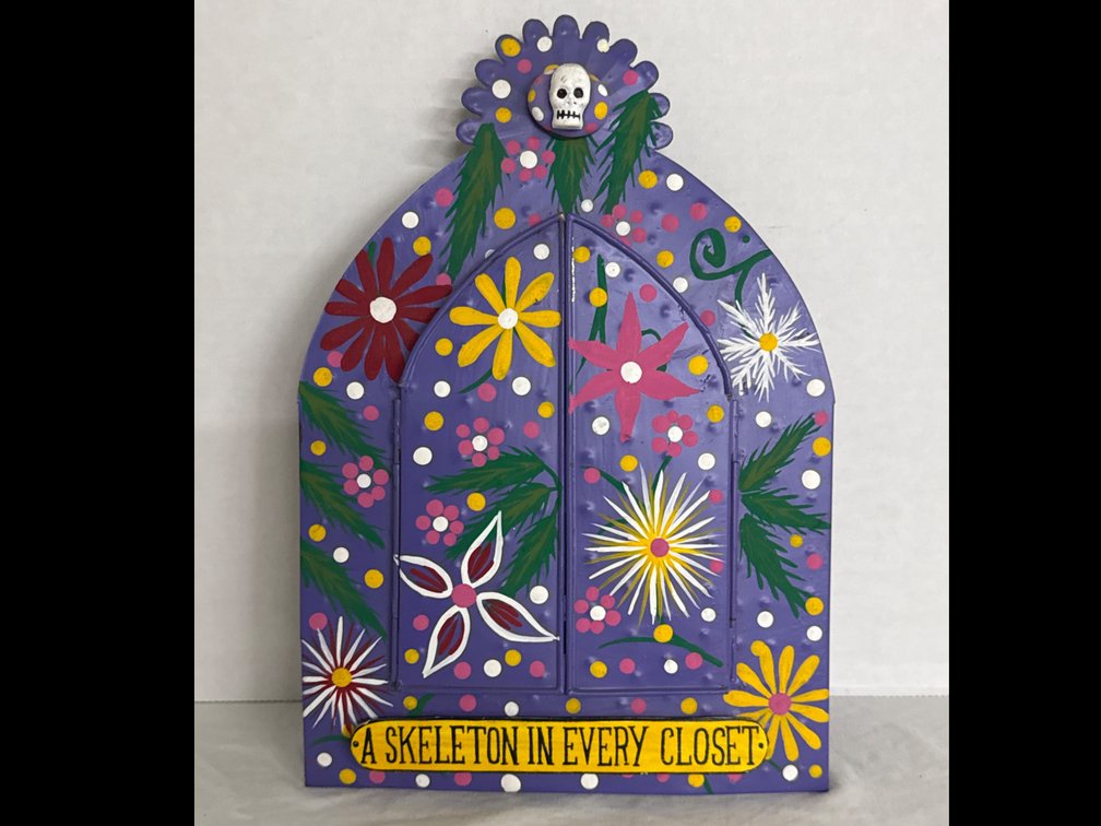 Day of the Dead Metal Decor