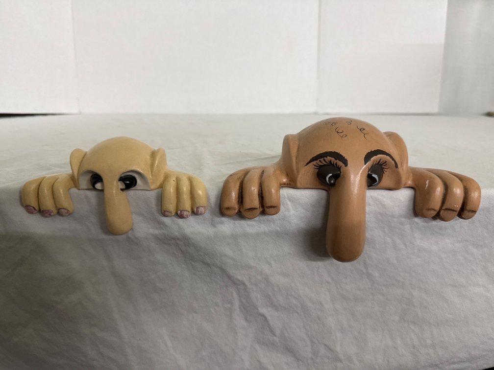 Ceramic “Kilroy Was Here” (2)