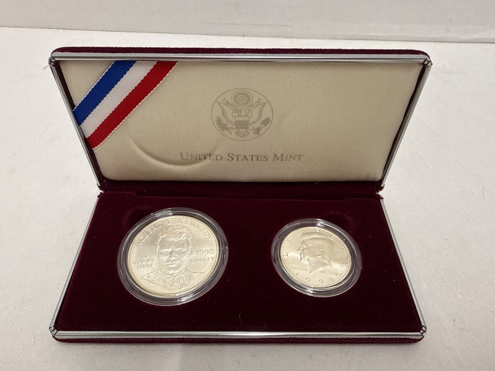 Robert & John Kennedy Silver Collector Coins