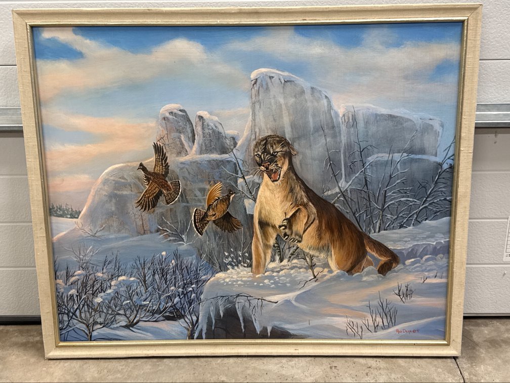 Wildlife Framed Painting