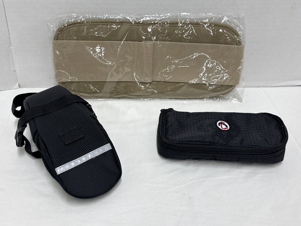 Brace, Pencil Pouch & Saddle Bag (3)